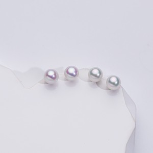 Wholesale Natural High Quality Baby <strong>Pearl</strong> 925 Sterling Silver Earring <strong>Stud</strong> Round White Baby <strong>Pearl</strong> <strong>Stud</strong> Jewelry - Product Image 5