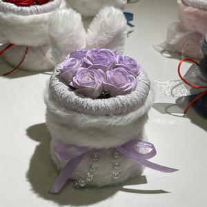 AYOYO 2025 nuevo regalo del Día de San Valentín conejo <span class=keywords><strong>abrazo</strong></span> cubo para novia Rosa paquete regalo del Día de la madre - Product Image 3