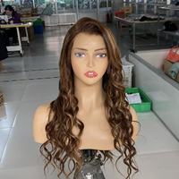 Peluca de Cabello Humano de Lujo 13*6 con Encaje HD, Ondulada, Color Ceniza, Cabello Virgen Chino con Cutícula Alineada, Venta Caliente 2026, para Mujeres Blancas, Venta al por Mayor