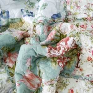 Juego de Ropa de Cama King de Algodón, Juego de Ropa de Cama con Diseño de Patchwork para el Hogar, con Funda de Almohada - Product Image 4