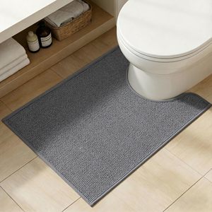 Tapis de sol de salle de bain antidérapant, doux, absorbant, séchage rapide, épais, en mousse à mémoire de forme, lavable en machine - Product Image 5