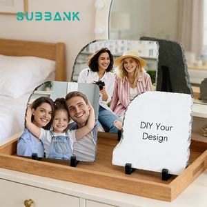 Cornice portafoto in ardesia dipinta personalizzata con statue di divinità indiane, 15x20cm, all'ingrosso per Subbank - Product Image 2