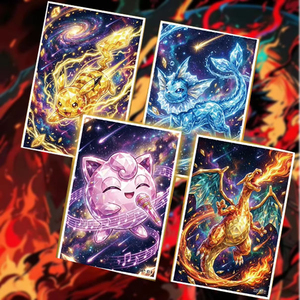 การ์ดสะสมโปเกมอน ยี่ห้อ YQ Wholesale รุ่น Shikishi Fan Art กระดาษพรีเมียม อนิเมะญี่ปุ่นน่ารัก หายาก แบบสุ่ม - Product Image 1