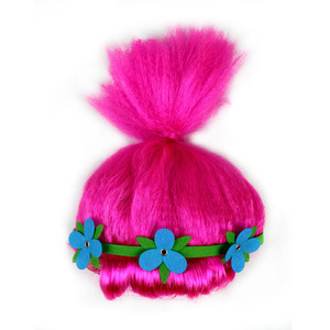 <span class=keywords><strong>Peluca</strong></span> de Troll Flame de Alta Calidad para Disfraces de Cosplay de Anime y Dibujos Animados, Divertida para Fiestas Infantiles - Product Image 3