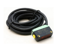 Gran oferta, interruptor de Sensor fotoeléctrico compacto NPN, fuerza Industrial, transmisión, reflexión difusa, tipo de detección, teoría láser