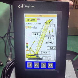 מערכת ניטור עומס עגורן בזמן אמת עם פונקציית ניתוק עומס יתר, יחידת תצוגה LMI בקונסולה לעגורני זחל - Product Image 3