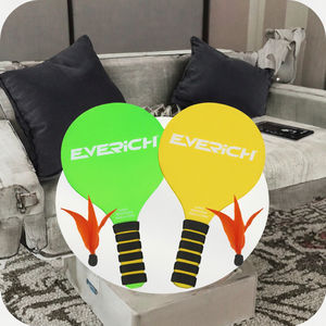 Sports et divertissements, raquettes de plage en bois, raquette de tennis de plage (Raquete) - Product Image 3