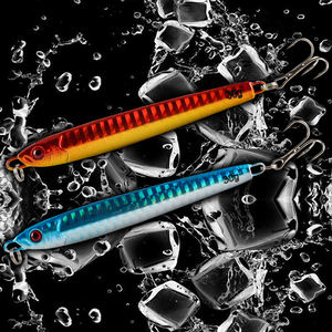 <span class=keywords><strong>Leurre</strong></span> <span class=keywords><strong>de</strong></span> pêche en plastique ABS fiable et bon marché, <span class=keywords><strong>leurre</strong></span> <span class=keywords><strong>de</strong></span> jig avec hameçons en acier au carbone pour la pêche en mer et sur la plage - Product Image 3