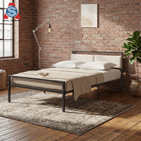 Base de lit double intelligente et réglable en acier inoxydable avec sommier à lattes, base zéro gravité, robuste et durable pour appartement, soins de santé et repos