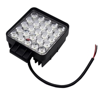 Barra de Luz LED para Auto, Lámpara de Trabajo de 75W para Todoterreno, Barco, Tractor, Camioneta 4x4, SUV, Niebla, 9-30V, Faro Delantero, ATV LED