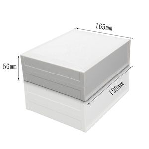 กล่องใส่แผงวงจรอิเล็กทรอนิกส์ ABS ป้องกันน้ำและฝุ่นระดับ IP54 รองรับ OEM ปรับแต่งได้ ขนาด 56x165x198 มม. - Product Image 1