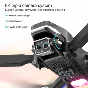 Dron GPS con Cámara 1080P, Pantalla LCD de 4.5'', Quadcopter RC Plegable, Motor sin Escobillas, Giroscopio, Sígueme, FPV de 5GHz, Retorno Automático - Product Image 5