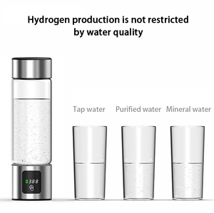 Hot người bán trong thương mại điện tử mới nhất hiển thị kỹ thuật số xách tay Hydrogen giàu Chai Nước Thủy Tinh Hydrogen Máy phát điện nước - Product Image 6
