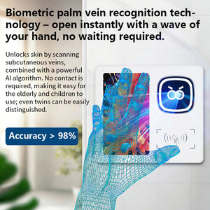 Lecteur Biométrique <span class=keywords><strong>de</strong></span> Reconnaissance Faciale et Veineuse du Poignet 5 Pouces en Plastique avec Écran Tactile, USB, WiFi, NFC pour Contrôle d'Accès et Services en Libre-Service - Product Image 2