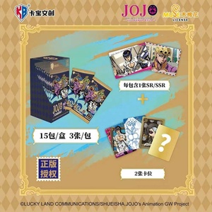36 Cajas de Cartas Coleccionables Kabao <span class=keywords><strong>JOJO</strong></span>, Juego de Cartas de Aventuras con Personajes de <span class=keywords><strong>JoJo</strong></span>'s Bizarre Adventure, Kujo Jotaro, Kakyoin, Juego de Mesa de Dibujos Animados para Niños - Product Image 5