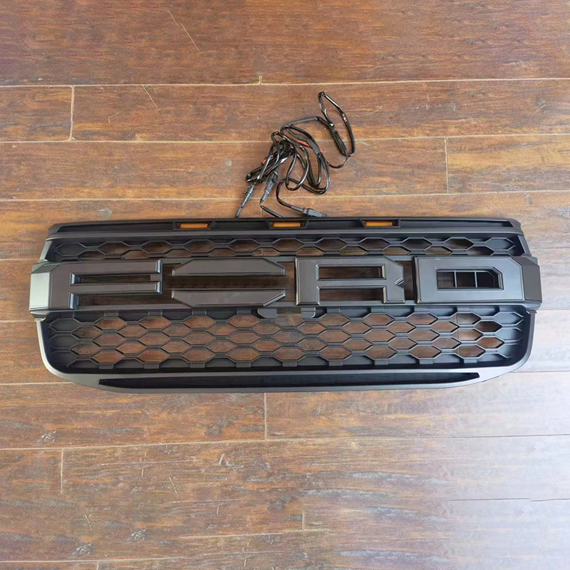 Автомобильная запчасть для внедорожника решетчатая решетка Черная передняя решетка для Ford Ranger 2022 год автомобильные аксессуары передняя решетка