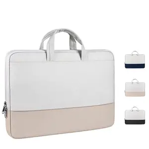Tas Gaya Baru untuk Tas Bisnis Lengan Laptop Tas Notebook dengan Tas Jinjing untuk Apple Xiaomi MacBook Logo Kustom