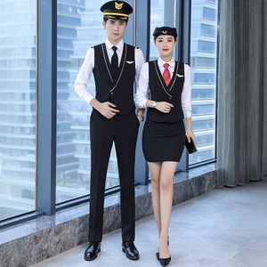 Uniforme de Trabajo Unisex para Ferrocarril y Aviación, para Pilotos de Trenes de Alta Velocidad, Hoteles, Restaurantes, Aerolíneas y Universidades - Product Image 2