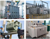 Transformateur haute tension 11 kV, type refroidissement à l'huile, transformateur de distribution 250 kVA avec certification CE