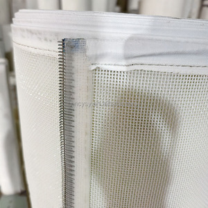 Màu xanh lưới băng tải thực phẩm lớp Polyester lưới chịu nhiệt độ cao sấy lưới - Product Image 6