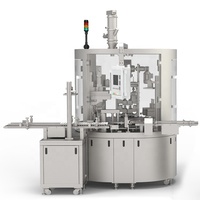 Machine de remplissage et de scellage de capsules de café Nespresso rotative à 3 voies pour capsules compatibles Nespresso en aluminium, fabriquée en Chine