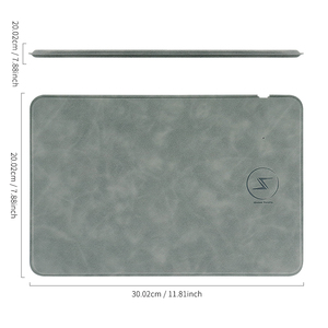 Tùy Chỉnh 15W Nhanh Chóng Sạc Không Dây Sạc Chuột Pad Nhỏ Chống Trượt PU Da Cho Văn Phòng Kinh Doanh & Chơi Game 20x30cm - Product Image 5