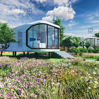 Maison capsule préfabriquée Guose, hôtel préfabriqué de luxe