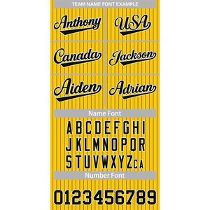Camiseta de béisbol personalizada con rayas, camisa con botones, tela de sarga, absorción de humedad, unisex, para adultos, nombre del equipo 00 - Product Image 5