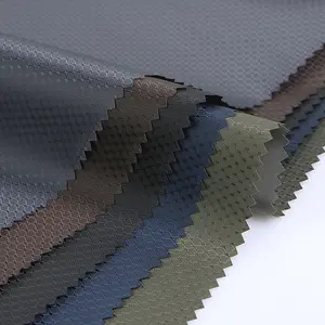 Su geçirmez Polyester 210T PVC tafta yağmur geçirmez giysi