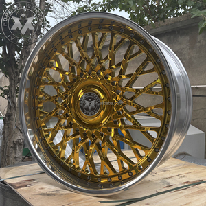 Nouvelles jantes forgées Viaol Deep Dish 2 pièces 18-22 pouces Or Poli 5x120/5x114.3/5x130 4 pièces MOQ - Product Image 4