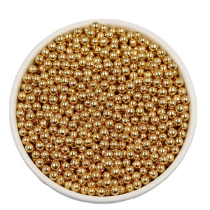 Sprinkles comestibles dorés Ingrédients de boulangerie Sprinkles Mix Nightclub Bright Dragees Sprinkles Bonbons Gâteaux Sprinkles décoratifs - Product Image 1