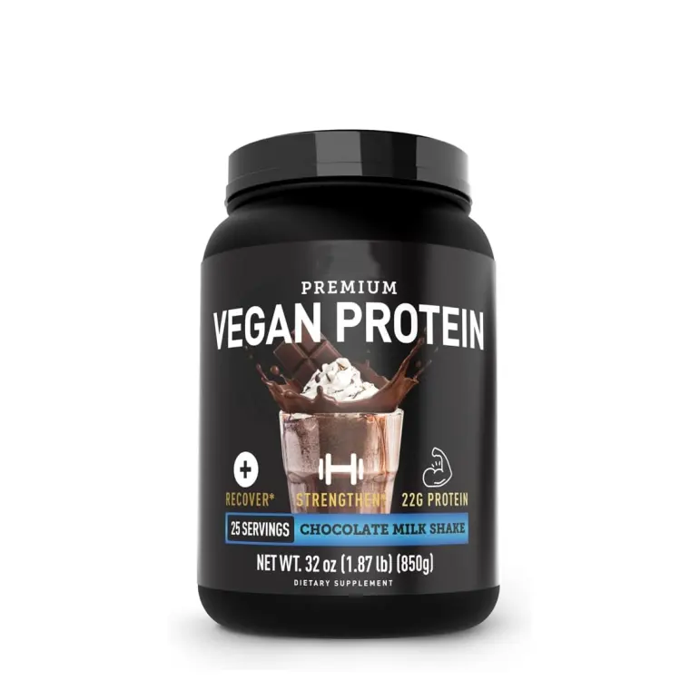 Hot Sale OEM Vegan Protein Powder Pea Protein Isolated For Sport Supplement Powder Vegan Protein Powder