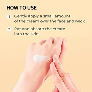 Private Label Daily Face Gel Korean Snail Mucin Moisturizer Micromolecule Hyaluronic Acid Skin Bleaching Whitening Face Cream