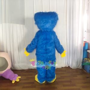 <span class=keywords><strong>Costume</strong></span> de mascotte Hu-ggy Wuggi bleu et rose certifié CE pour fête d'Halloween, <span class=keywords><strong>costume</strong></span> de monstre à bouche de <span class=keywords><strong>saucisse</strong></span> amusant, vente chaude - Product Image 2