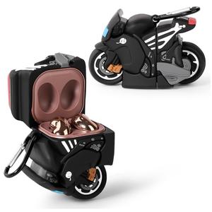 Funda Protectora de Silicona de Goma para Auriculares con Diseño de Motocicleta de Dibujos Animados en 3D Personalizada para <span class=keywords><strong>Samsung</strong></span> Galaxy <span class=keywords><strong>Buds</strong></span> <span class=keywords><strong>2</strong></span> Pro Live FE - Product Image 1