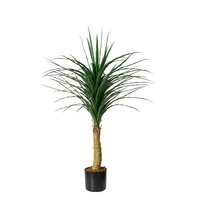 Fausse plante Dracaena Anita artificielle, 1 pièce, arbre artificiel, décoration intérieure de bureau, maison, 100cm