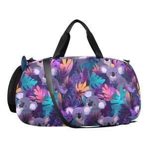 Bolsa de deporte personalizada con logo de koalas australianos, estampada con animales, para niños, para viajes, gimnasio, para niñas y niños - Product Image 4