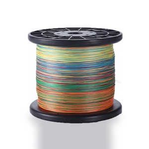 Línea de pesca de alambre trenzado PE de alta calidad de <span class=keywords><strong>4</strong></span> <span class=keywords><strong>hebras</strong></span> súper fuerte características flotantes trenzas excelentes - Product Image 1