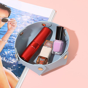 Bandeja de Almacenamiento Zenos Classic de Cuero de un Solo Nivel y Gran Capacidad para Mesa y Sala de Estar, para Joyas, Herramientas y Llaves - Product Image 2