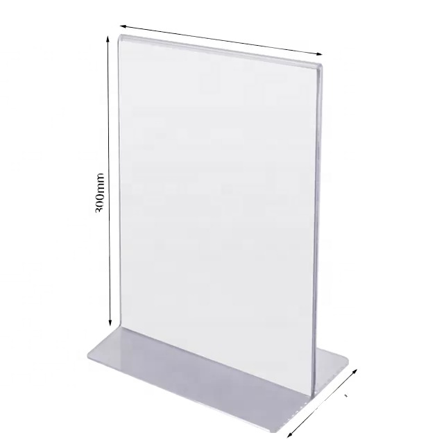 Настенный держатель знака 11x8,5 дюймов, прозрачная акриловая рамка для фотографий для бумаги