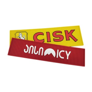 Service tout-en-un d'impression personnalisée de tapis de <span class=keywords><strong>bar</strong></span> en PVC pour la bière allemande Pabst Loch Lomond Bear Creek - Product Image 1