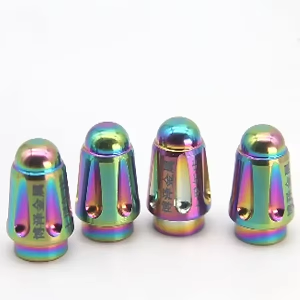 High Quality Gr5 Titanium Valve Stem Caps With Factory Price