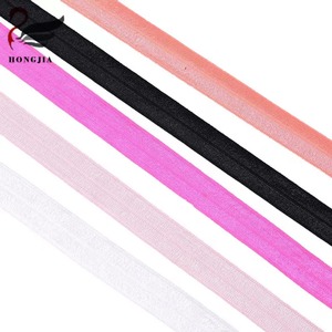 Hongjia Chất lượng cao dệt Flash Nylon nửa lần đàn hồi Webbing, thích hợp cho đồ lót đàn hồi eo ban nhạc - Product Image 4