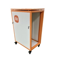 ZSTC. Armoire Varistar CP Deco avec supports pour panneaux 19 pouces dans un cadre Deco, 34U 38U 42U 1600H 1800H 2000H 600W 800D 10630-034