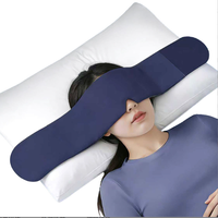 Masque oculaire de sommeil profond à pression microscopique double face, technologie scientifique, soulagement de la fatigue, design de logo personnalisable