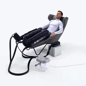 FOFO custom new style high quality massage device machine electric recovery boots cryotherapy full air compression leg massager