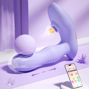 Vibratore Dildo di spinta indossabile clitoride <span class=keywords><strong>G</strong></span> spotting stimolatore di sesso giocattoli per donne telecomando femminile Vagina masturbatore - Product Image 2
