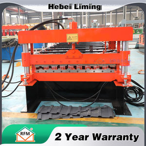 เครื่องขึ้นรูปลอนหลังคาแบบม้วน ผลิตภัณฑ์ใหม่ของเหอเป่ย ลิ่มิง รับผลิตตามแบบ แผ่นหลังคาสังกะสี - Product Image 3