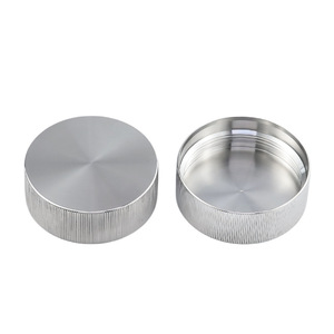 Stainless Steel Machining Parts 50mm Diameter CNC Lathe Turned Custom <b>Hardware</b> Components - Product Image 1