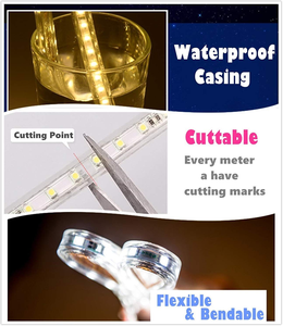 ไฟเส้นแบบขายส่ง ใช้งานร่วมกับไฟ LED RGB 5050 SMD กันน้ำ ควบคุมผ่านแอพสมาร์ทโฟน - Product Image 2